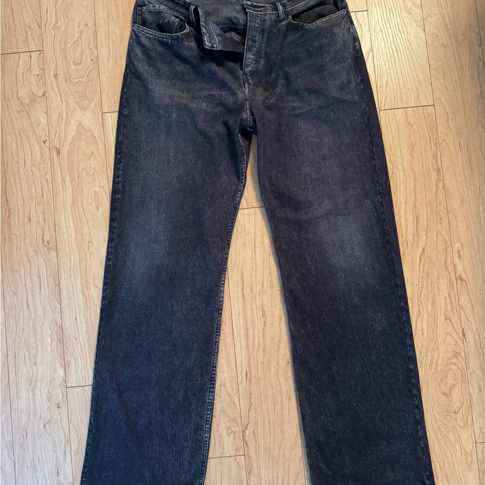 Balenciaga Trompe L'œil Oversized Jeans